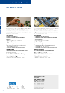 head electronic GmbH