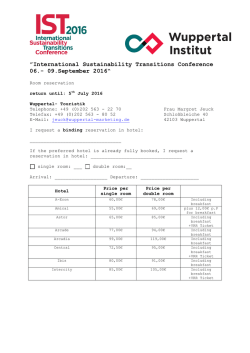 hotel reservation