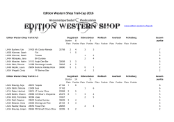 Edition Western Shop Trail-Cup 2016 - EWU