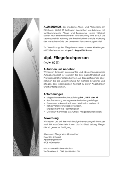 dipl. Pflegefachperson
