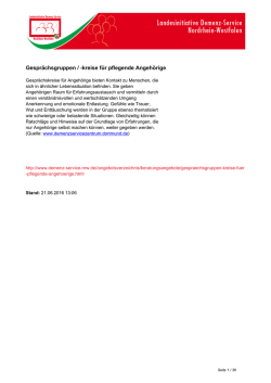 Druckversion  - Landesinitiative Demenz