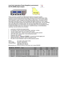 EA-PS 2000B (triple output)