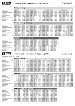 Eggenberg/UKH - Verbundlinie