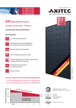 AXIblackpremium - Krannich Solar