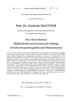Prof. Dr. Gerlinde MAUTNER