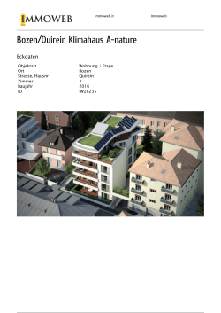 Bozen/Quirein Klimahaus A-nature