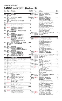 Hamburg Hbf / Abfahrt/ g&uuml;ltig ab 12.06.2016 (PDF