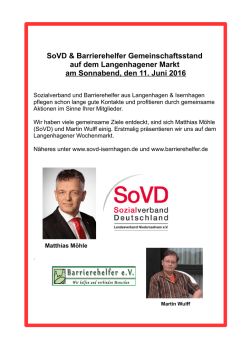 Wochenmarkt Langenhagen am 11.06.2016
