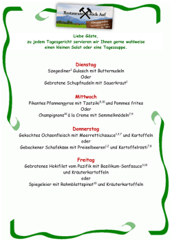 Dienstag Mittwoch Donnerstag Freitag