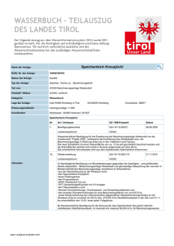 Speicherteich Kreuzj&ouml;chl