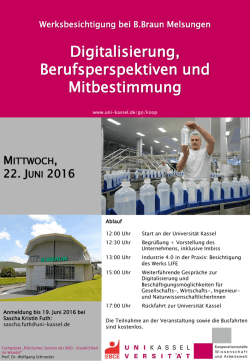 Digitalisierung, Berufsperspektiven und