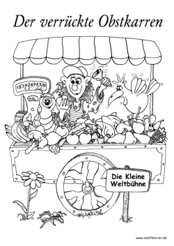Der verrückte Obst/zerren - Der verrückte Obstkarren