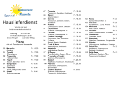 Hauslieferdienst