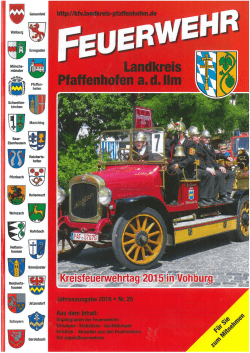 Feuerwehrzeitschrift 2015