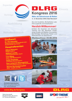 DLRG Kongress Plakat A3