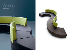 Neu: Sitzbank ABACO mit Rundung