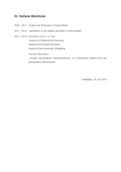 Dr. Stefanie Weinfurter - Technologiepark Heidelberg GmbH