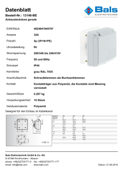 Technisches Datenblatt herunterladen