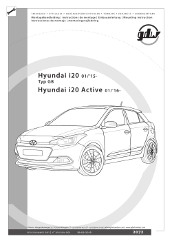 Hyundai i20 01/`15- Hyundai i20 Active 01/`16