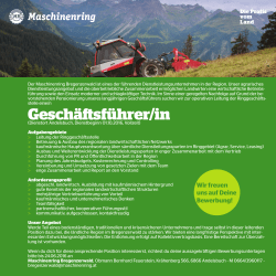 Geschäftsführer/in