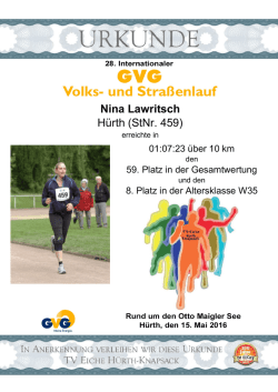 Nina Lawritsch H&uuml;rth (StNr. 459)