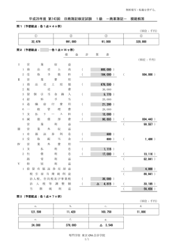 解答 - 東京CPA会計学院