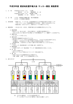 要項・組合せ