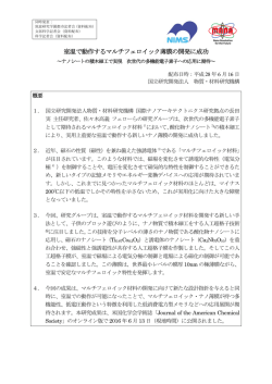 プレスリリース詳細
