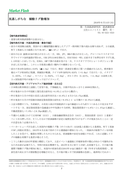 見逃しがちな 稼動リグ数増加 藤代 宏一
