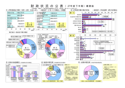 財 政 状 況 の 公 表