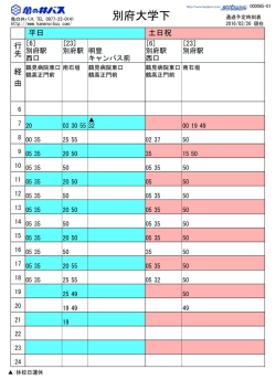 別府大学下