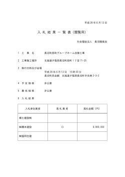 長沼町西町 グループホーム改修工事