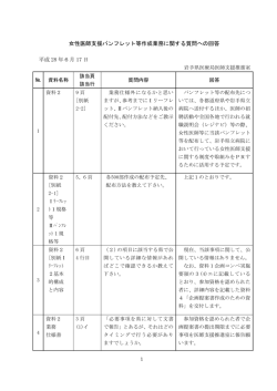 質問への回答 （PDFファイル 112.4KB）