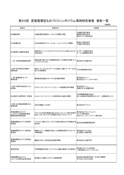 一覧PDF - 公益財団法人 名古屋産業振興公社