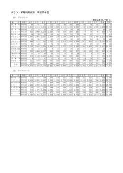 利用状況一覧（過去3ヵ年） [188KB pdfファイル]