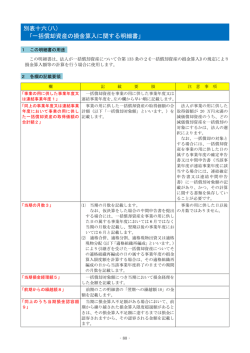 別表十六(八) ｢一括償却資産の損金算入に関する明細書」
