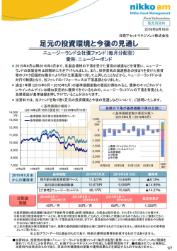 足元の投資環境と今後の見通し