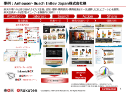 Anheuser-Busch InBev Japan株式会社様 - 楽天広告ナビ