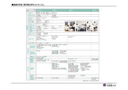 健康科学部 理学療法学科 カリキュラム