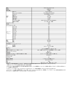 詳細スペック