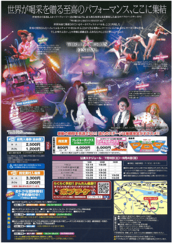 ポップサーカス柏公演ポスター（ウラ）（PDF：941KB）