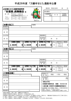 万願寺甘とう - JA京都にのくに