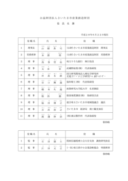 H28年度 役員等名簿