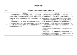 質疑回答書