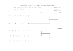 第71回国民体育大会ソフトボール競技（成年女子）岡山県予選会