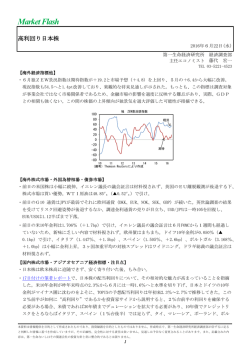Economic Indicators 定例経済指標レポート