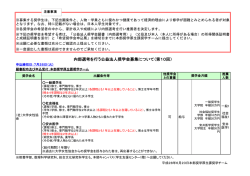 内部選考を行う公益法人奨学会募集について（第10回）