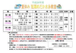 平成28年度 - 柏崎アクアパーク - 公益財団法人 かしわざき振興財団