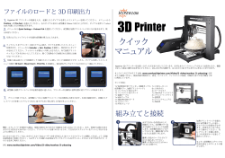 Hyperion FORGE 3D Printer - クイックマニュアル