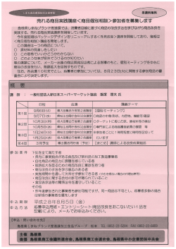 概要チラシ - 島根県商工会連合会